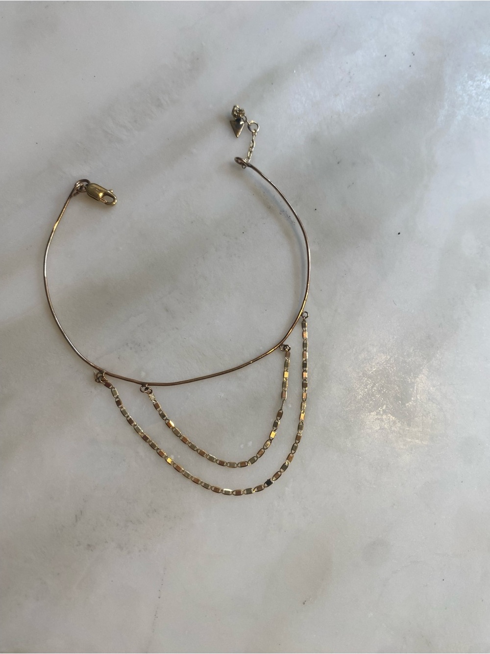 Loren Stewart 14k Gold Layered Chain bracelet